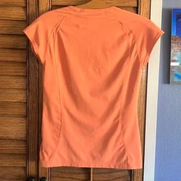 Columbia Titanium Activewear Tangerine Cap Sleeve Top W/Pocket S - Picture 10 of 12